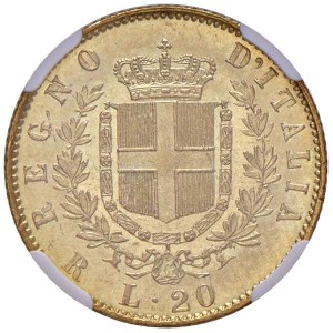 Savoy - Victor Emmanuel II (1861-1878) 20 Lire 1871 R - ...