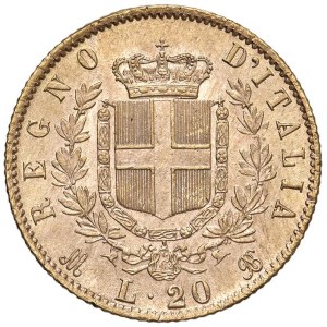Savoy - Victor Emmanuel II (1861-1878) 20 Lire 1872 M - ...