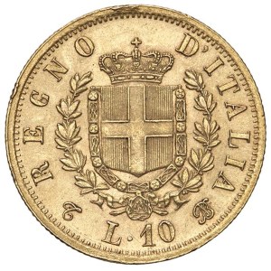 Savoy - Vittorio Emanuele II (1861-1878) 10 Lire 1863 T - ...