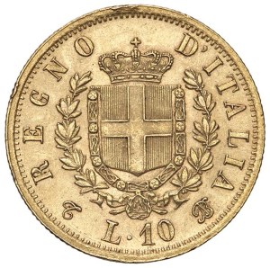 Savoy - Victor Emmanuel II (1861-1878) 10 Lire 1863 T - ...