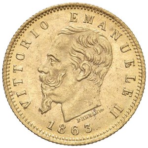 Savoy - Victor Emmanuel II (1861-1878) 5 Lire 1863 T - N...