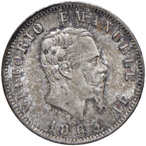 Savoy - Victor Emmanuel II (1861-1878) Lira 1863 M stemm...