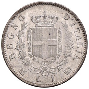Savoy - Victor Emmanuel II (1861-1878) Lira 1863 M stemm...