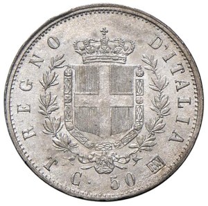 Savoy - Victor Emmanuel II (1861-1878) 50 cents 1863...