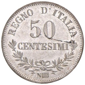 Savoy - Victor Emmanuel II (1861-1878) 50 cents 1863...