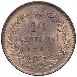 Savoy - Victor Emmanuel II (1861-1878) 10 cents 1867...