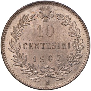 Savoy - Victor Emmanuel II (1861-1878) 10 cents 1867...