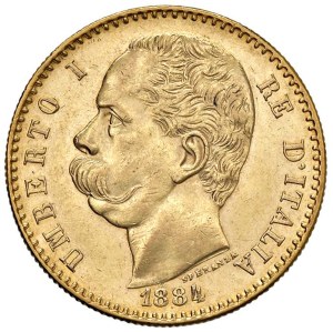 Savoy - Umberto I (1878-1900) 50 Lire 1884 - Nomisma 975 A...