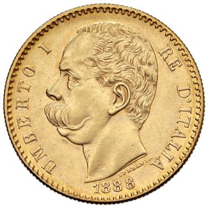 Savoy - Umberto I (1878-1900) 50 Lire 1888 - Nomisma 976 A...