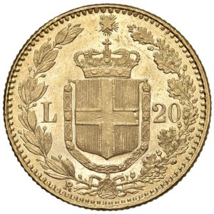 Savoy - Humbert I (1878-1900) 20 Lire 1884 - Nomisma 983 A...