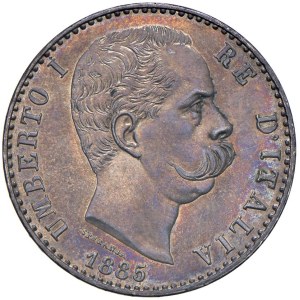 Savoy - Umberto I (1878-1900) 2 Lire 1885 - Nomisma 998 AG...