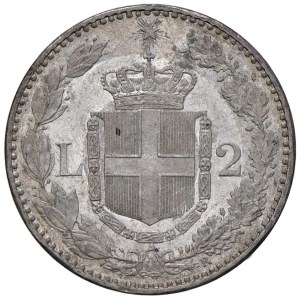 Savoy - Umberto I (1878-1900) 2 Lire 1887 - Nomisma 1000 A...