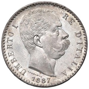 Savoy - Umberto I (1878-1900) 2 Lire 1887 - Nomisma 1000 A...