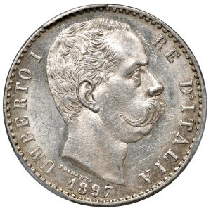 Savoy - Umberto I (1878-1900) 2 Lire 1897 - Nomisma 1001 A...