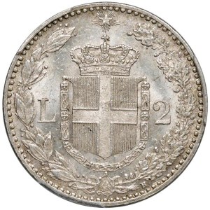 Savoy - Umberto I (1878-1900) 2 Lire 1897 - Nomisma 1001 A...
