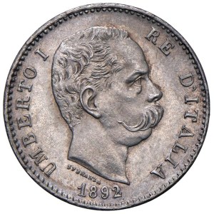 Savoy - Umberto I (1878-1900) Lira 1892 - Nomisma 1008 AG ...