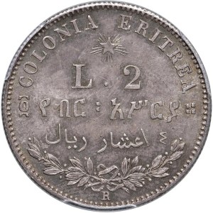 Savoy - Umberto I Eritrea (1890-1896) 2 Lire 1890 - Nomism...