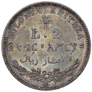 Savoy - Umberto I Eritrea (1890-1896) 2 Lire 1896 - Nomism...
