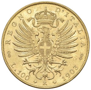 Savoy - Victor Emmanuel III (1900-1946) 100 Lira 1903 - ...