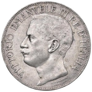 Savoy - Victor Emmanuel III (1900-1946) 5 Lire 1911 - No...