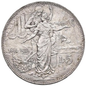 Savoy - Victor Emmanuel III (1900-1946) 5 Lire 1911 - No...