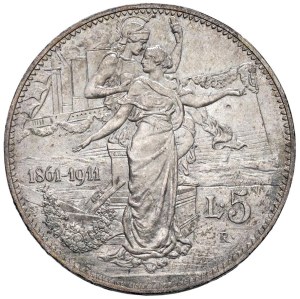 Savoy - Victor Emmanuel III (1900-1946) 5 Lire 1911 - No...