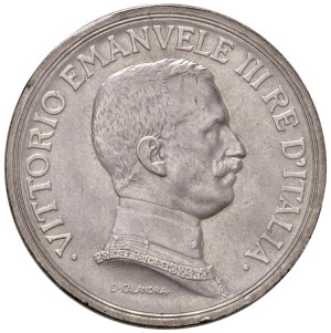 Savoy - Victor Emmanuel III (1900-1946) 5 Lire 1914 - No...