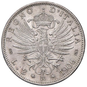 Savoy - Vittorio Emanuele III (1900-1946) 2 Lire 1906 - No...
