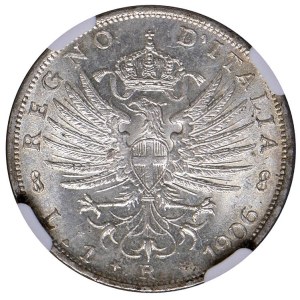 Savoy - Vittorio Emanuele III (1900-1946) Lira 1906 - Nomi...