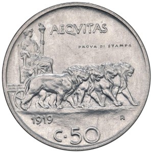 Savoy - Vittorio Emanuele III (1900-1946) 50 Centesimi 191...