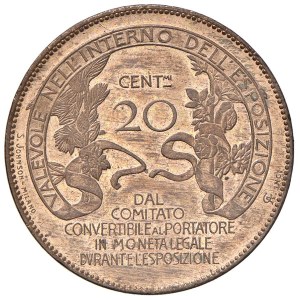 Savoy - Vittorio Emanuele III (1900-1946) 20 Centesimi 190...