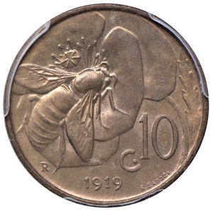 Savoy - Vittorio Emanuele III (1900-1946) 10 Centesimi 191...
