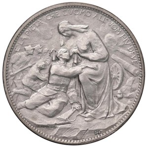 Savoy - Vittorio Emanuele III (1900-1946) 2 Lire 1915 Croc...