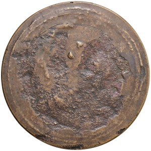 Medals - ITALY Satirical artistic medal from uniform casting...