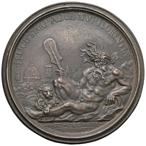 Medals - Frederick IV of Denmark Bronze Medal 1708 V...