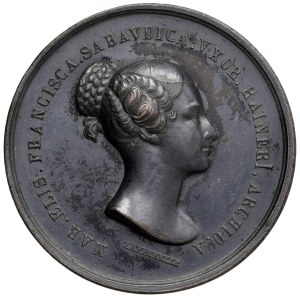 Medals - Maria Elisabetta di Savoia Medaglia coniata 1838 V...