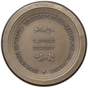 Medals - Eugenio Bergamasco (1858-1940) Medaglia di massimo...