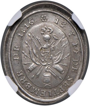Medals - BOLIVIA Fernando VII (1808-1822) Medal 1816 Ai ...