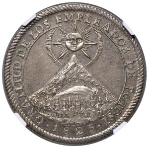 Medals - BOLIVIA Repubblica (1825-) Medaglia da 2 Soles Lib...