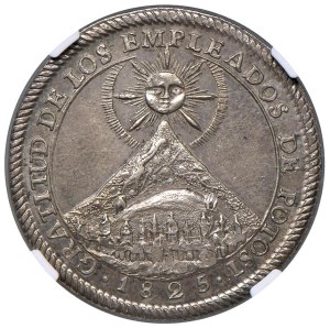 Medals - BOLIVIA Republic (1825-) 2 Soles Libes Medal...