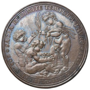 Medals - SPAIN Charles IV (1788-1808) Medal 1789 Proclamation...