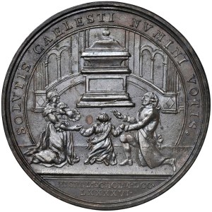 Medals - SPAIN Charles IV (1788-1808) Medal 1796 The family...