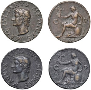 Medals - FLORENCE Giuliano II de' Medici (1478-1516) Lot of...