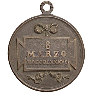 Medals - MILANO Grande Medaglia artistica da fusione 1886 I...