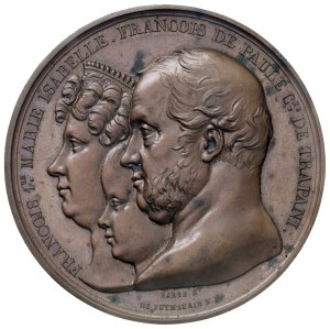 Medals - NAPLES Francis I (1825-1830) Medal 1829 Conve...