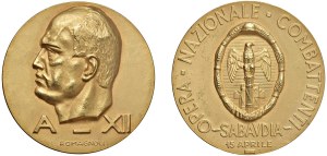 Medals - Ventennio Fascista (1922-1943) Medal An. XII de.