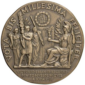 Medals - Ventennio Fascista (1922-1943) Medal 1937 An. X...