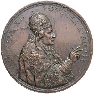 Medals - Clement XII (1730-1740) Medal 1733 Construction...