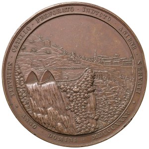 Medals - Gregory XVI (1831-1846) Large Medal 1835 An. ...