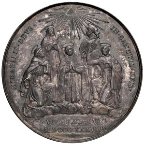 Medals - Gregorio XVI (1831-1846) Medaglia annuale 1839 An....